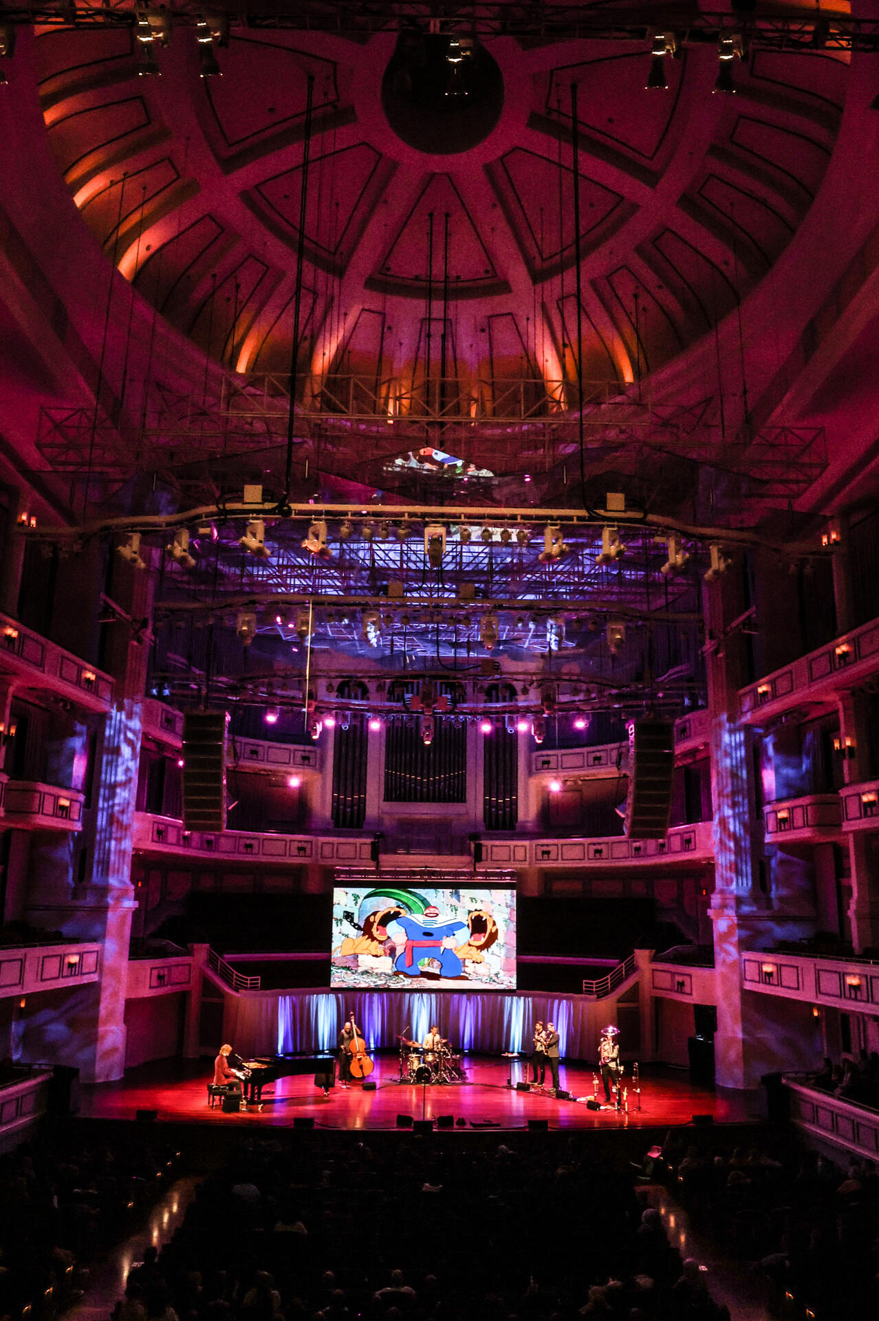 Performing with The Queen&#39;s Cartoonists